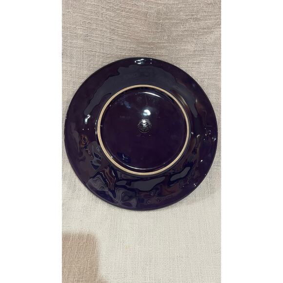 Large Bordallo Pinheiro Plate Plum Original 11.5” Grape Portugal Dinnerware - Picture 6 of 7